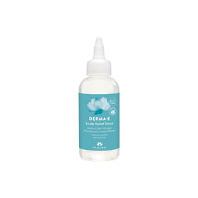 Derma E front bottle showing label and size, clear view for shoppers