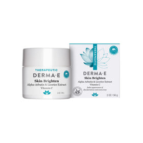 Derma E front packaging showing label and natural benefit
