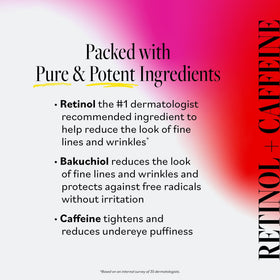 Derma E placed on nightstand beside skincare for evening routine convenience