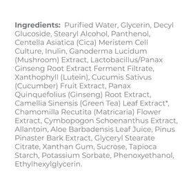 Derma E cleanser texture close-up illustrating mild, non-foaming formula