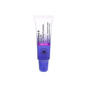 Derma E jar front view showing label and compact design benefits travel-friendly