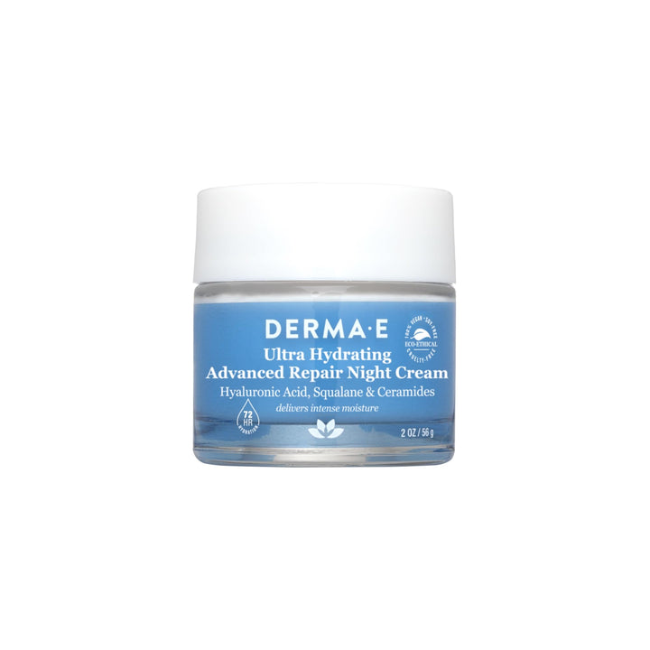 Derma E front packaging showing product label and benefits
