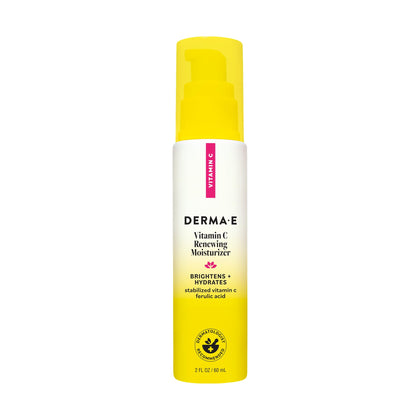 Derma E front packaging showing 2 oz tube and brightening benefit