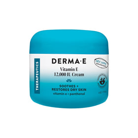 Derma E front packaging showing jar and label with clear moisturizer benefits