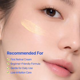 DERMA FACTORY cream on bathroom counter at night showing simple PM routine benefit