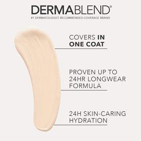 Dermablend concealer wand open demonstrating precise application benefit