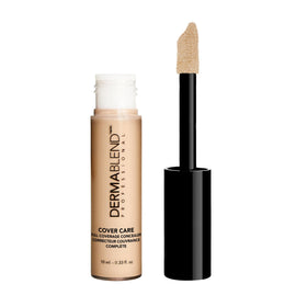 Dermablend cover care concealer front packaging showing tube and shade for easy selection