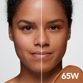 Dermablend cream texture swatch demonstrating blendability and smooth finish