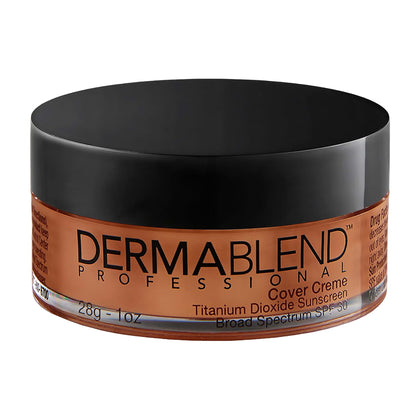 Dermablend front packaging showing product and shade, clear coverage benefit