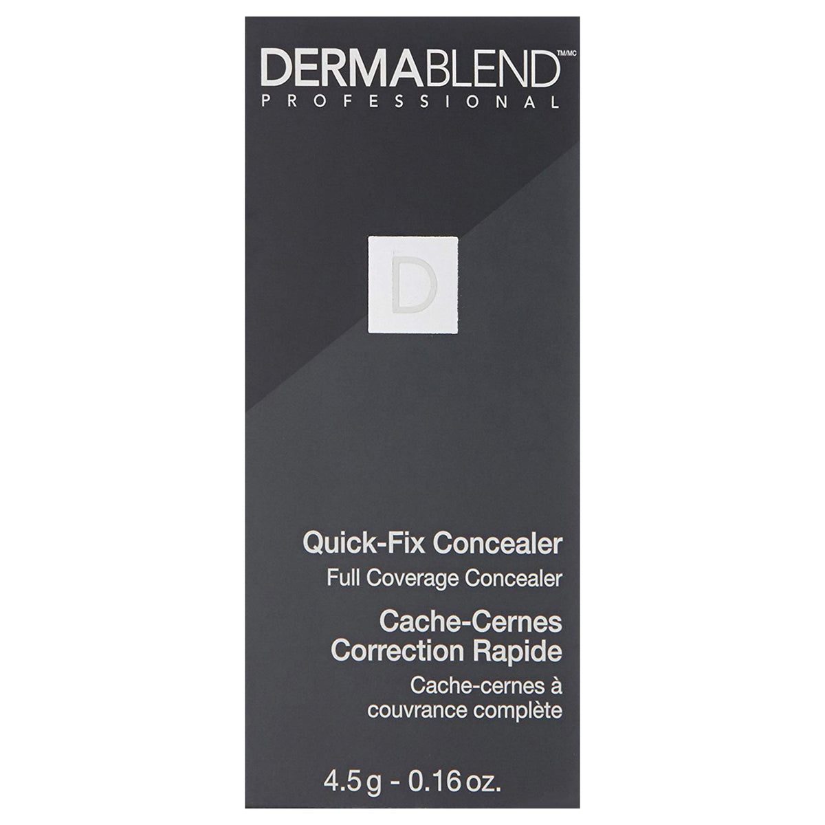 Dermablend concealer before and after covering acne scar effectively
