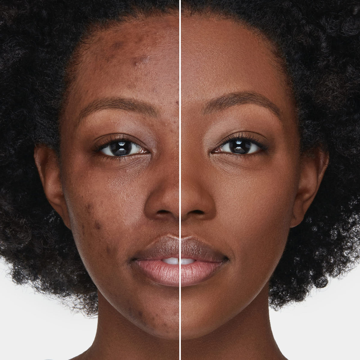 Dermablend applied by hand in a morning routine lifestyle scene for natural daily wear