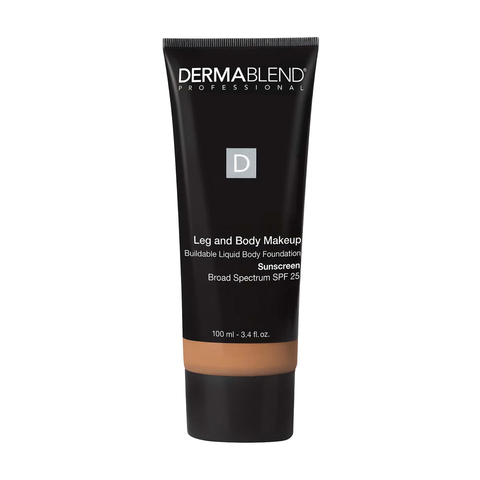 Dermablend front bottle 45N Medium Bronze showing product packaging and shade