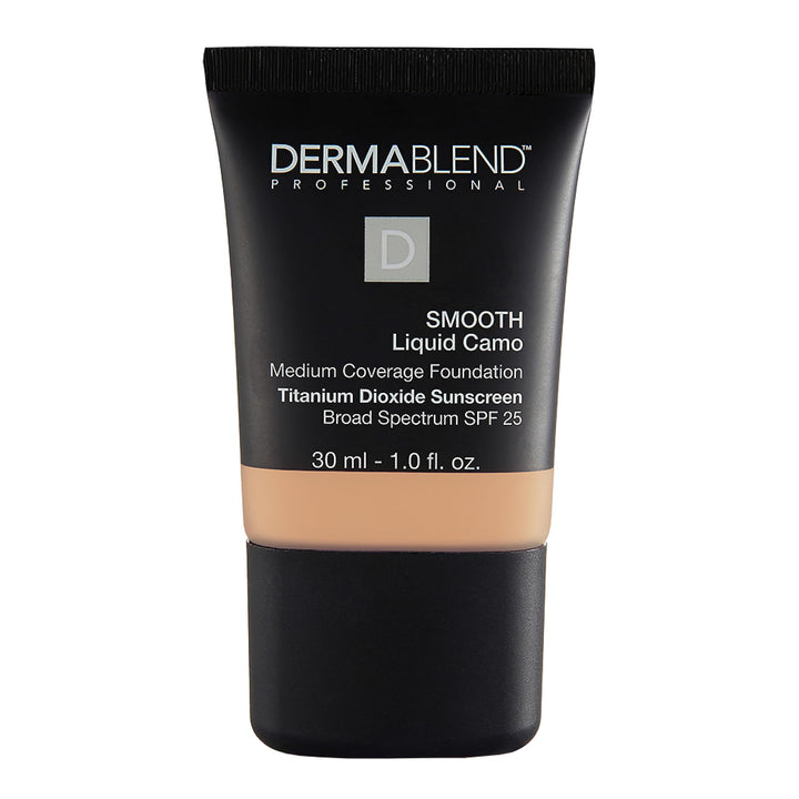 Dermablend front packaging showing shade 30N Camel and product benefit