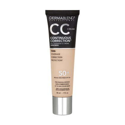 Dermablend front packaging showing tube and product name for reliable coverage