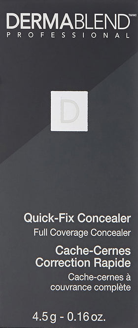 Dermablend concealer inside a makeup bag for on-the-go touch-ups and reliable coverage