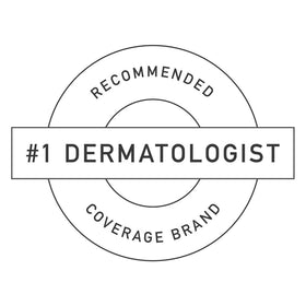 Dermablend concealer being applied under eye demonstrating brightening effect