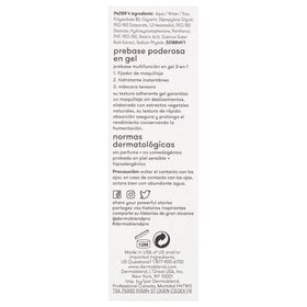 Dermablend primer inside a travel bag ready for on-the-go touchups