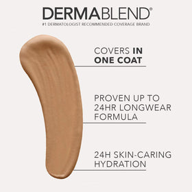 Dermablend XL applicator close-up for precise coverage