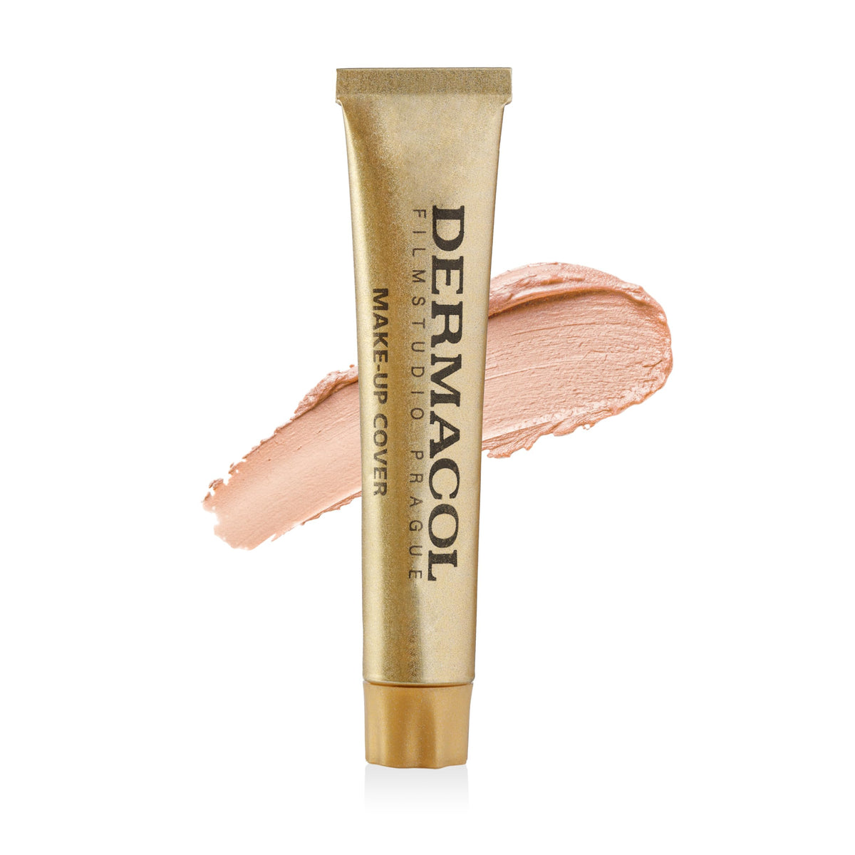 Dermacol texture close-up revealing matte finish and blendable coverage benefit
