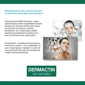Dermactin on bathroom counter in lifestyle setting showing daily routine compatibility
