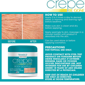 Dermactin applying to neck and chest to help improve skin appearance
