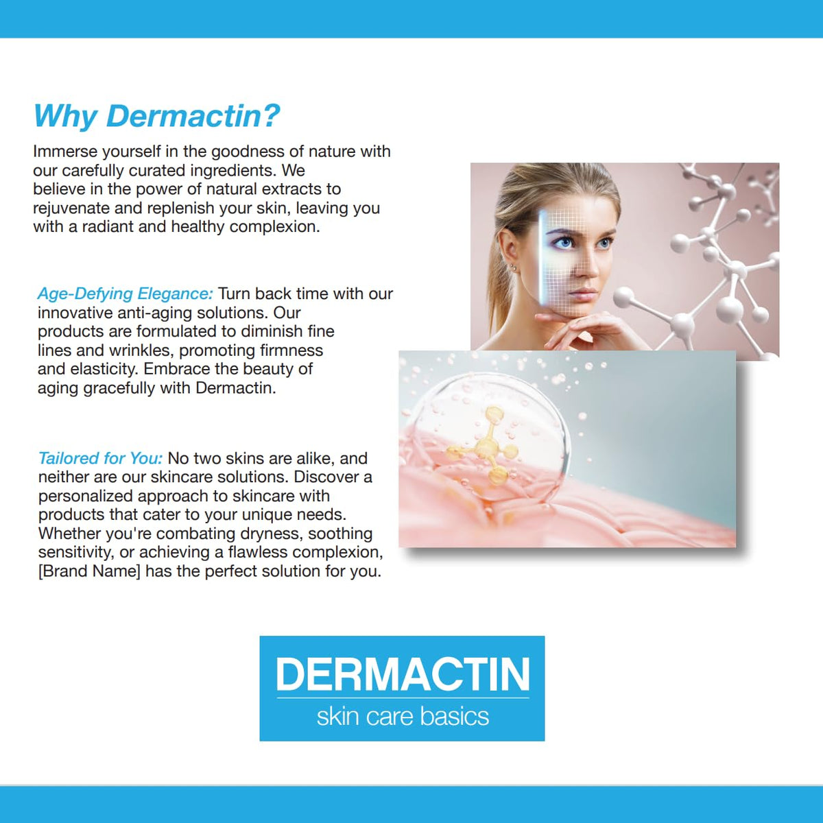 Dermactin jar held in hand to show 1 oz size and travel-friendly benefit