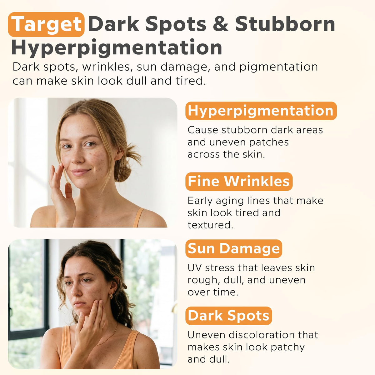 Dermacyl product label close-up highlighting active ingredients and claims
