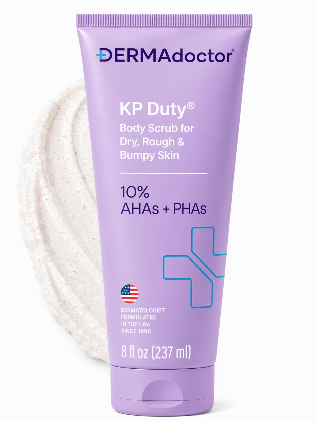 DERMAdoctor front bottle view highlighting product name and size for easy identification