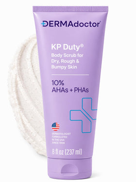 DERMAdoctor front bottle view highlighting product name and size for easy identification