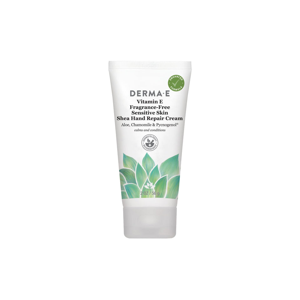 Derma E front tube 2 oz showing label and unscented benefit
