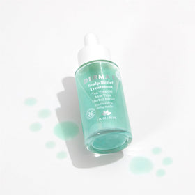 derma-e 1 fl oz bottle next to a coin showing convenient travel benefit