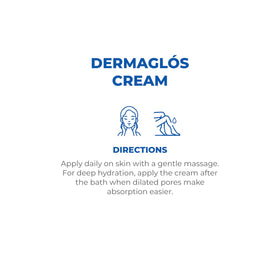 Dermaglós applied to stretch-mark area demonstrating skin comfort