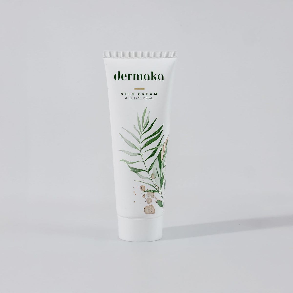 Dermaka cream texture closeup showing smooth consistency for hydration