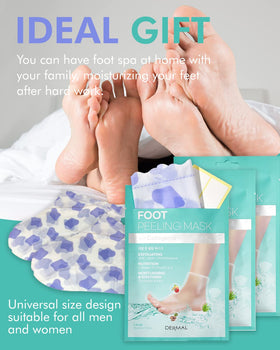 DERMAL mask compared to hand for size reference and easy single-use fit