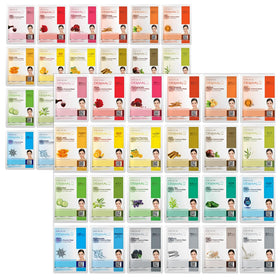 DERMAL front packaging showing 48-mask combo and long-term value