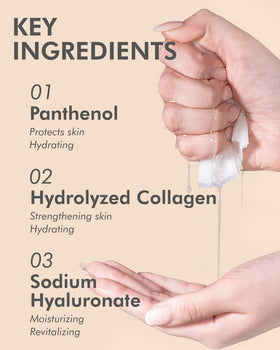 DERMAL ingredients label close-up showing quality and safety standards
