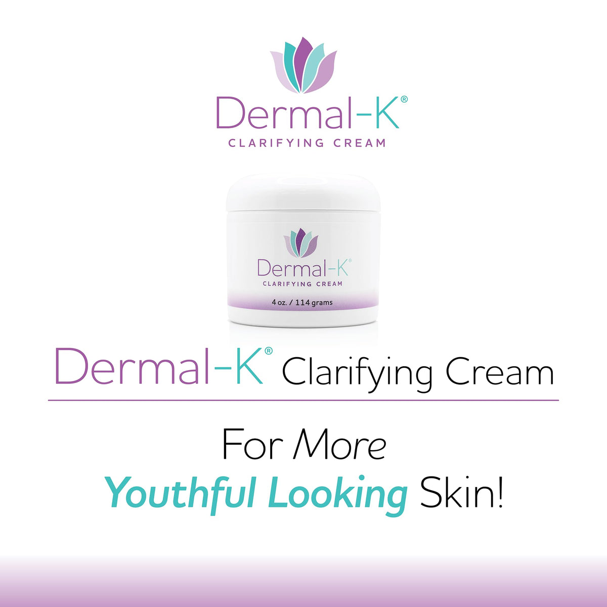 Dermal-K cream texture closeup demonstrating smooth moisturizing finish