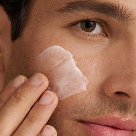 Dermalogica before and after texture comparison showing smoother skin surface