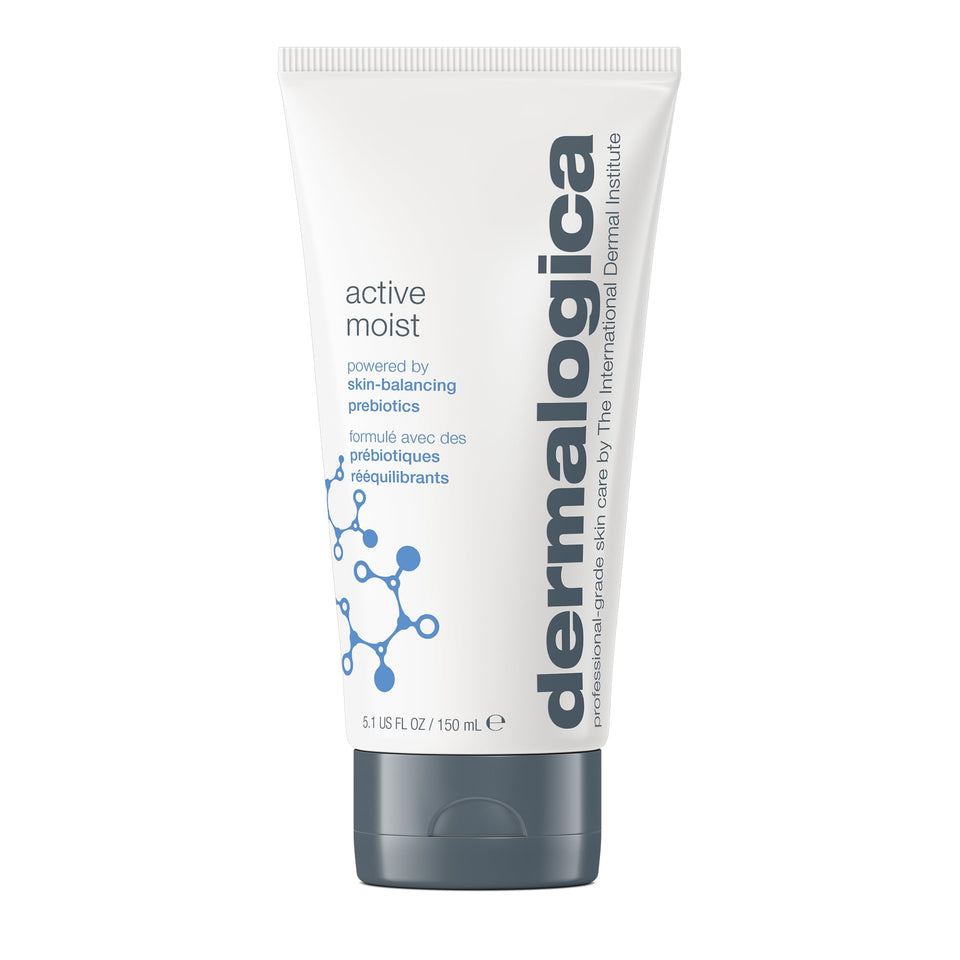 Dermalogica jar front packaging showing clean label and product benefits