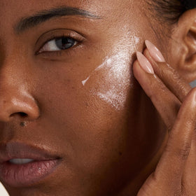 Dermalogica applied on hand demonstrating quick-absorbing benefit