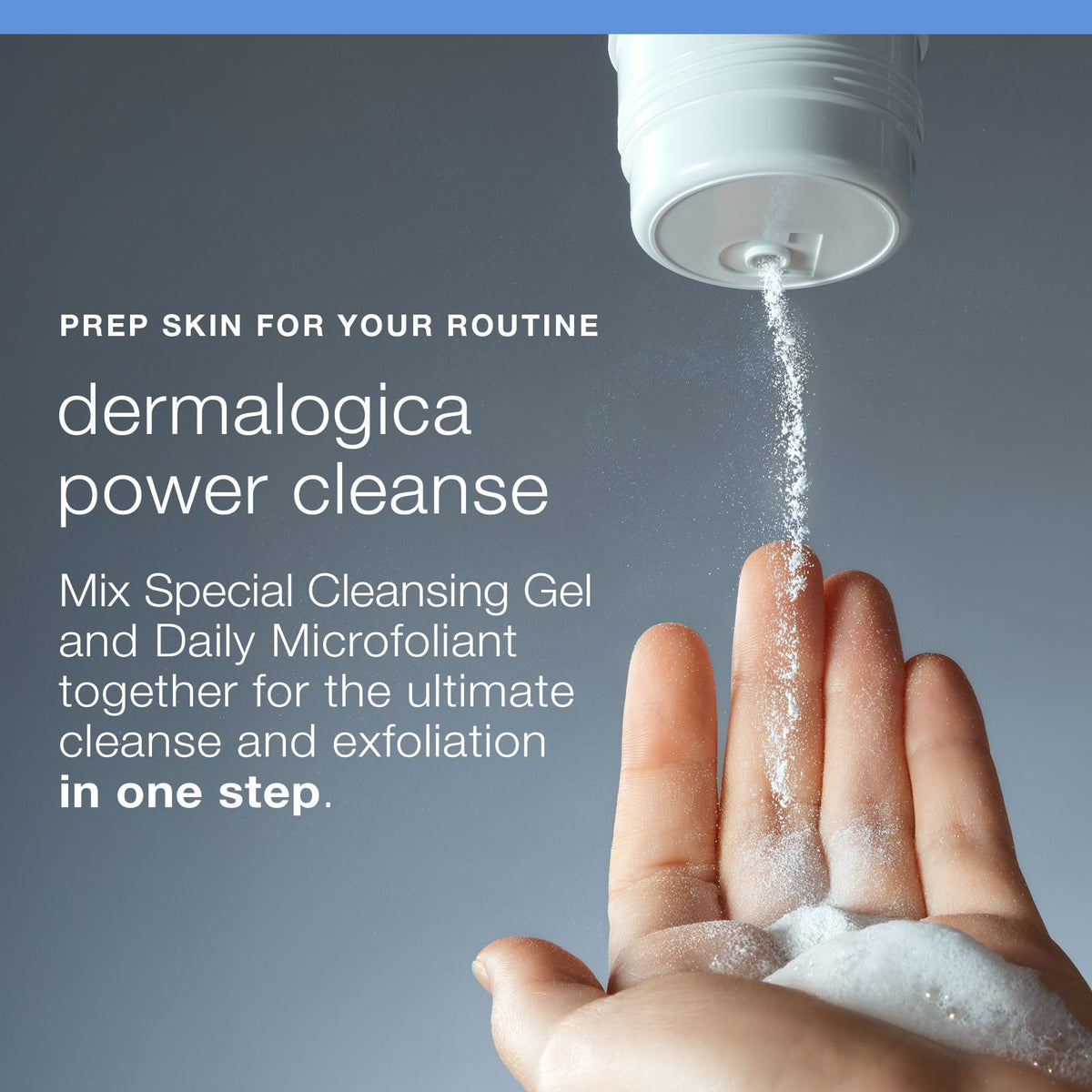Dermalogica before and after skin appearance demonstrating clearer, smoother look