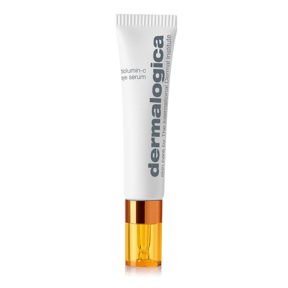 Dermalogica front packaging showing compact vitamin C eye serum for brightening