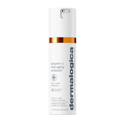 Dermalogica product front packaging showing SPF 50 protection and brand