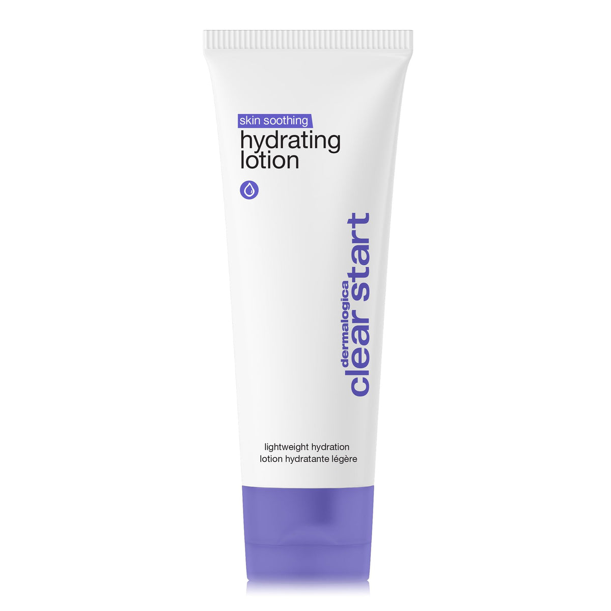 Dermalogica Clear Start front packaging showing lightweight lotion and benefits