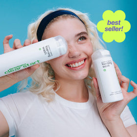 Dermalogica label listing salicylic acid and botanical extracts for active clarity