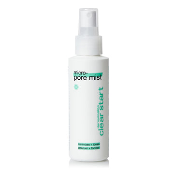 Dermalogica front packaging showing clear-start mist for visible pore reduction