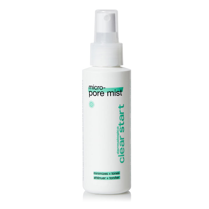 Dermalogica front packaging showing clear-start mist for visible pore reduction