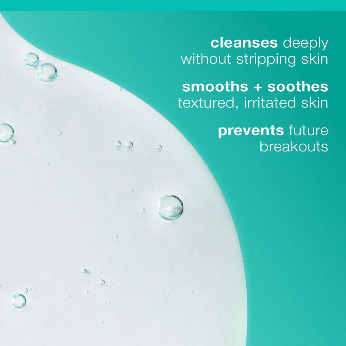 Dermalogica cleansing foam texture close-up showing smooth lather