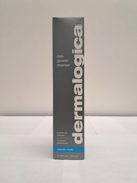 Dermalogica cleanser in hand during application showing smooth cleanse