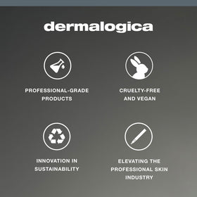 Dermalogica skin close-up after rinse showing smoother, brighter result
